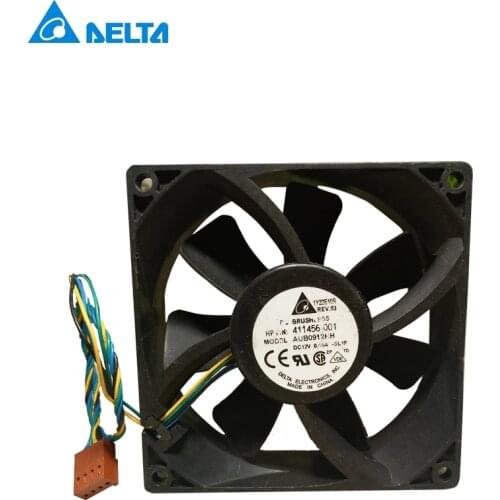 Delta AUB0912HH 9225 92mm 90mm 411456-001 DC12V 0.40A Server cooler PWM Cooling Fan