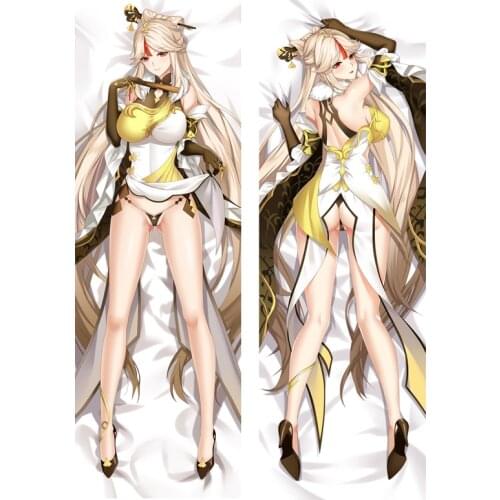 Body Pillow Cover Anime Game Genshin Impact Ningguang Hugging Dakimakura Sexy boy Girl Long Throw Bedding Pillowcase Cushion