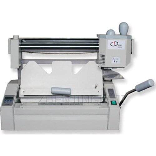 Small Desktop Binding Machine Wireless Manual Desktop File Books Contract Graphic Hot Melt Colloidal Particles Binding Machine