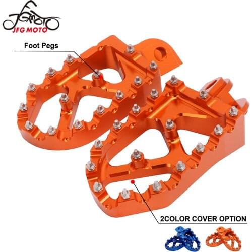 Motorcycle CNC Footrest Footpeg Foot Pegs For KTM 125 200 250 300 350 400 450 525 530 EXC EXC-F EXCF SX SXF XC XCF XCW