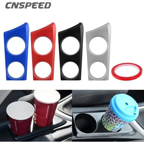 Portable Aluminum Front Car Cup Holder Right-Hand Drive for BMW 1 Series 116 116i 118 118i 118d 120 120i E87 E81 E82 E88