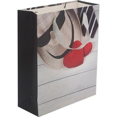 UV Resistant Luxury White Gift Paper Bag Custom Made Printed Logo Jewelry Packaging Shopping Bag --XP2371