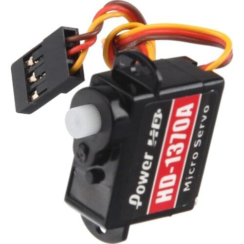 4pcs/lot Power HD 1370A 0.6kg 3.7g Micro Servo For F3P Compatible With Futaba/JR Zyhobby