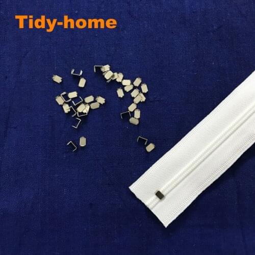 5g Silver Color 3# 5# Nylon Zipper Tail Stopper Good Quality Zipper Stopper