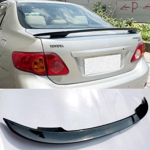CEYUSOT For CAR Trunk Universal Accessories Spoiler NEW Toyota Corolla Camry Avalon Sedan ABS Plastic Rear Lip Wing Tail Refit