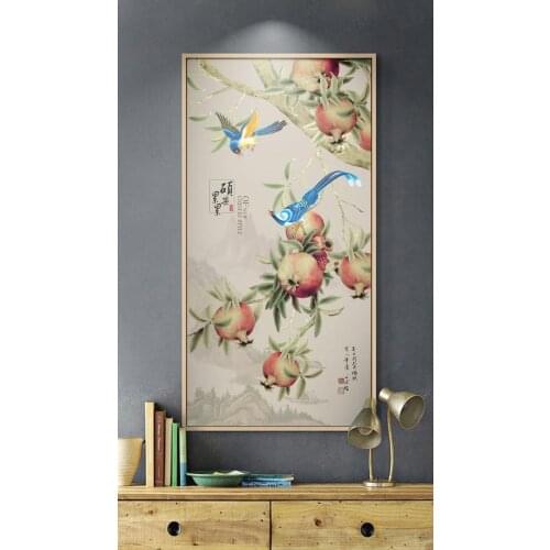 Digital Printable Giclee Chinese Art Prints Nature Landscape Wall Posters Home Decor Vintage Antique Paintings Chinese Cal