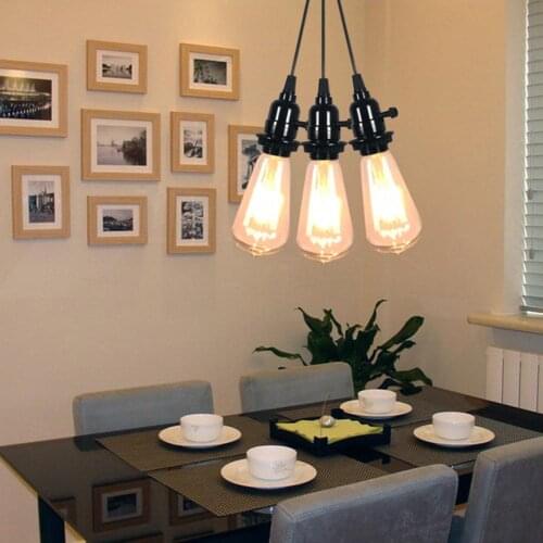 3 Way E26 Lamp Base Wire Home LED Bulb Hanging Light Socket Holder with Switch This lamp socket has a switch, it is easy to use