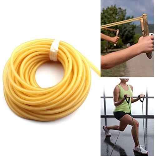 3/5M 4*6mm Latex Rubber Tube Elastic Surgical Medical Tube Slingshot Fitness Hunting Yoga Bow Accessories