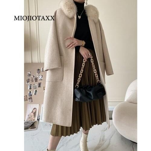 MIOJIOTAXX Women's Wool Coats
