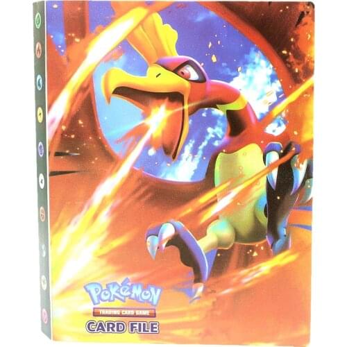 This Years New Pokemon Card Toy Book Holder Album Top Loading 240 Sheets List 30 Page Card Album, Gifts for Children