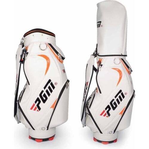 CRESTGOLF PU Golf Bag For Women Standard Bag Durable Waterproof Golf Club Bag Golf Training Equipments Practice Golf Package