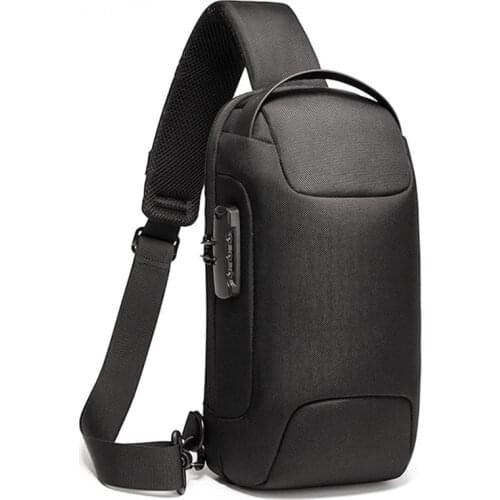 Hot Chest Bag New Waterproof Crossbody Bag Anti-theft Shoulder Bags USB Charging Short Trip For Travel Pack