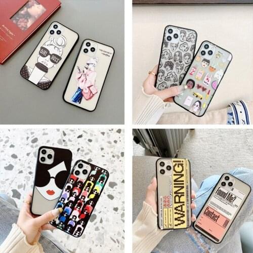 Shockproof 360 Transparent Two in One Cartoon Phone Case For Samsung S21 S20 S10 S9 S8 Note 10 Lite 20 8 9 Back Protection Cover