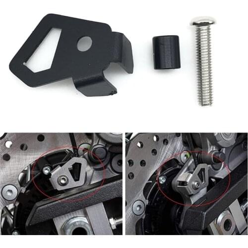 ABS Sensor Guard for YAMAHA Tenere 700 TENERE Tenere700 2019-2021 Motorcycle Accessories Rear ABS Sensor Cover Protector