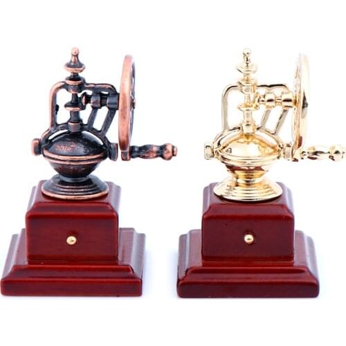 1:12 Dollhouse Miniature Coffee Machine Kitchenware Accessories Toy