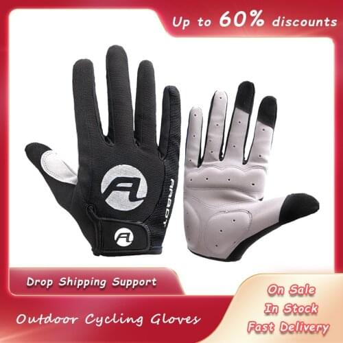1 Pair of Anti-skid Sun-proof High Temperature Resistance Mountain Bike Warm Keeping Outdoor Cycling Running Touch Screen Gloves