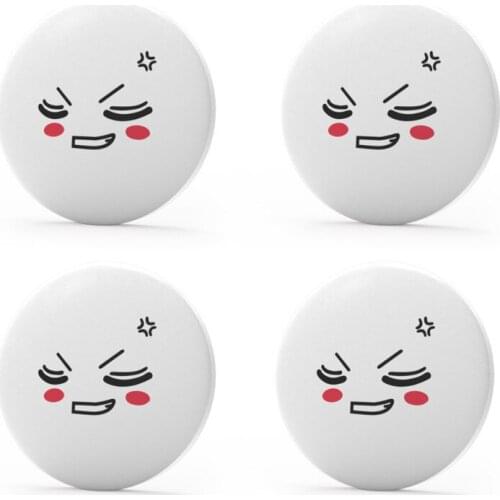 4x Self Adhesive Wall Door Stop Door Handle Protectors Bumper Door Guard Bumpers Muffler Crash Pad Door Stopper Door Accessories