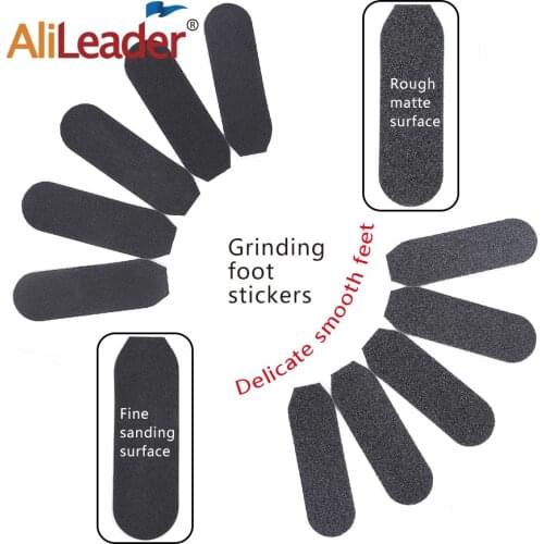 Alileader Coarse Grit Sanding Cloth Foot File Replacement Sandcloth Removable Pad Wooden Handle Files Foot Ras