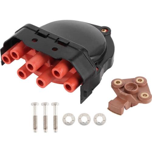 Auto accessorie electronic ignition Distributor Cap + Rotor 1234332347 Replacement Fit for 3 Series E30 E36 5 Series E34 518i