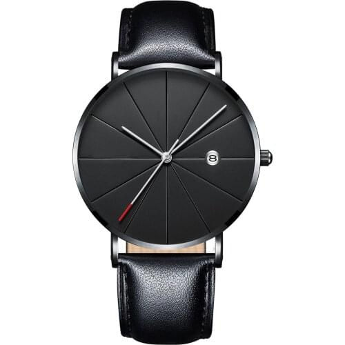 YAZOLE Minimalist Mens Fashion Ultra Thin Watches Simple Men Business Leather Band Quartz Watch Relogio Masculino