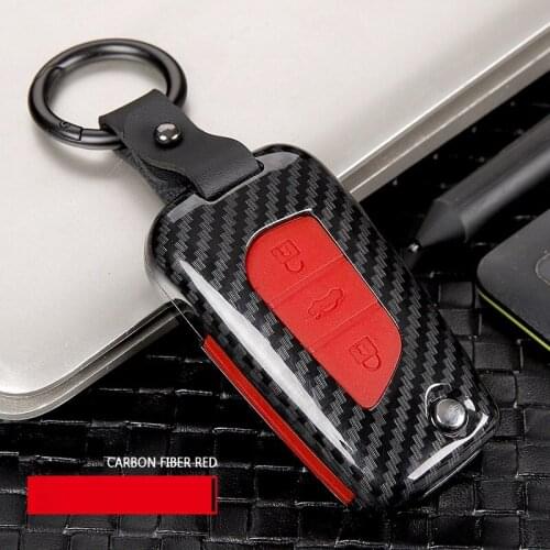3 Buttons ABS Car Key Cover For New Toyota Camry Highlander Corolla Prado Reiz Crown RAV4 Flip Remote Fob Case Keychain Bag