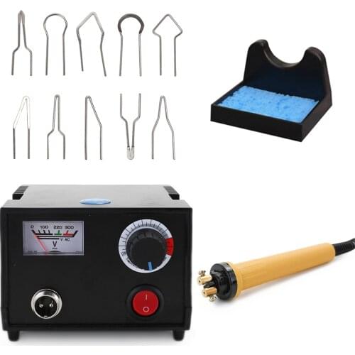 Wood Burner Pyrography Pen Burning Machine Gourd Crafts Tool Set With Welding Wire Top Adjustable Temperature