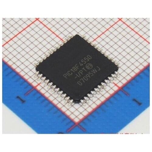 1PCS PIC18F4550-I/PT IC PIC MCU FLASH 16KX16 44TQFP NEW