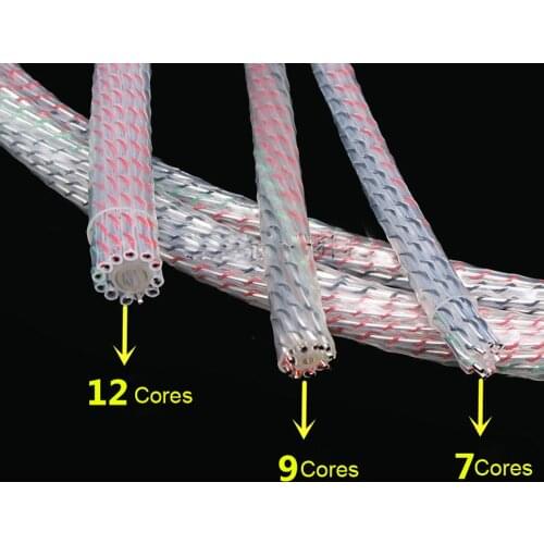 YTER NORDOST VALHALLA Audio 7N copper Wire Silver Plated 7/ 9/ 12 core Power Cord Speaker Cable For Amplifier CD Player