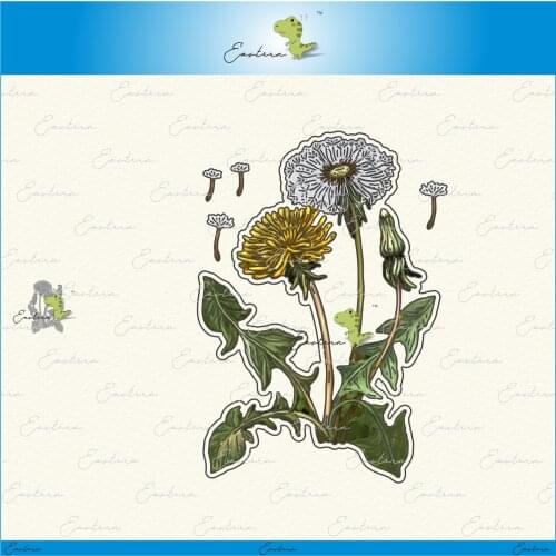 Dandelion metal cutting dies 2021 new diy molds Scrapbooking Paper Making die cuts crafts