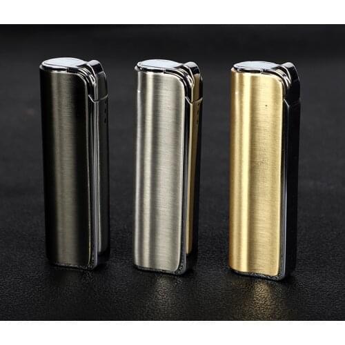 Mini Metal Torch Turbo Lighter Metal Lighter Gas Lighter Cigar Cigarette Lighters Smoking Accessories Gadgets For Men