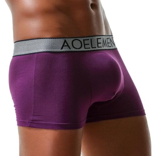 Health Men Underwear U Convex Anti-Walk Separation Sperm Vein Boxer Pants Scrotum Capsule Bag Physiological Boxer