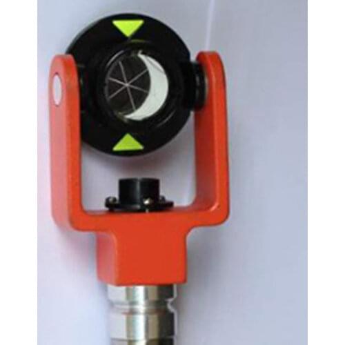 NEW MINI PRISM and 30CM POLE 5/8x11 thread FOR TOTAL STATIONS TOPCON NIKON