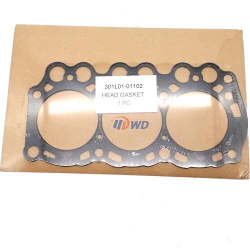 301L01-01102 30L01-01100 Head Gasket for Mitsubishi L3E Diesel Tractor Loader Generator