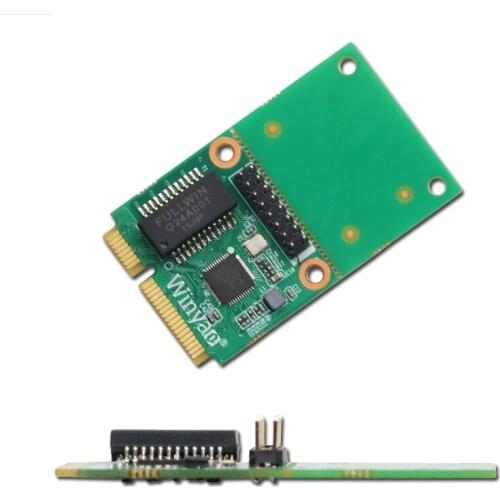 Mini PCIe 1000 Megabyte NETWORK card RTL8111F industrial small host wired software-routing network card