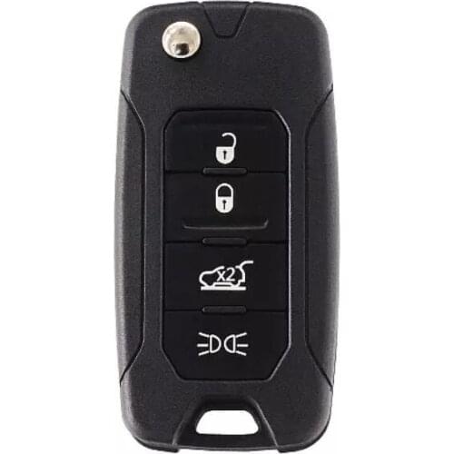 4 Buttons Folding Flip Remote Key for Chrysler SIP22 433Mhz for Dodge no logo