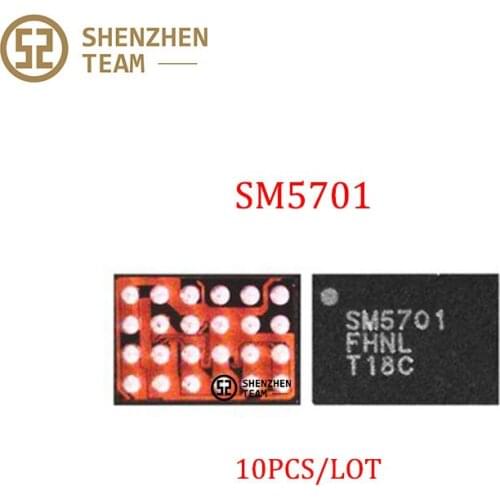 SZteam 10Pcs/Lot SM5701 For Charging IC Charger Samsung S6 J120H J1 2016 J3 2017 Integrated Circuits IC de Carga Original New