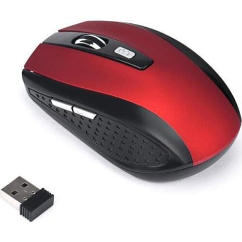 USB Wireless mouse 1200DPI Adjustable Receiver Optical Computer Mouse 2.4GHz Ergonomic Mice For Laptop PC Mouse 2020 New
