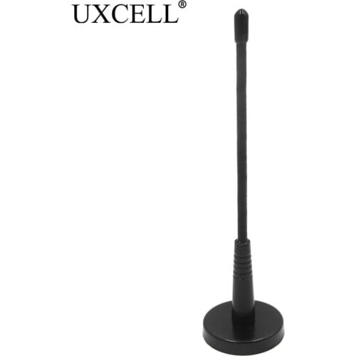 UXCELL 15cm Long Universal Plastic Self Adhesive Car Roof Decorative Antenna Aerial Black