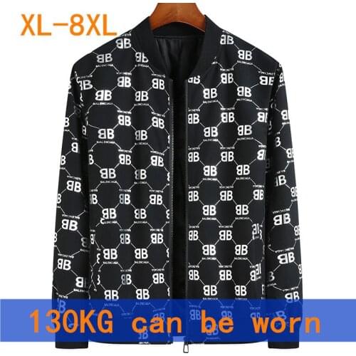 Large Size Windbreakers Streetwear Jackets Men Outwear Plus7xl Sportswear Coat Male Baseball Bomber Jacket Men Clothing oversize