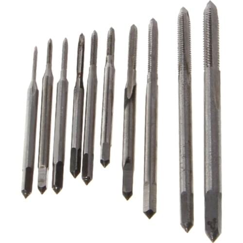 Mini HSS High Speed Steel Metric Machine Plug Thread Screw Tap Tool M1-M3.5 New