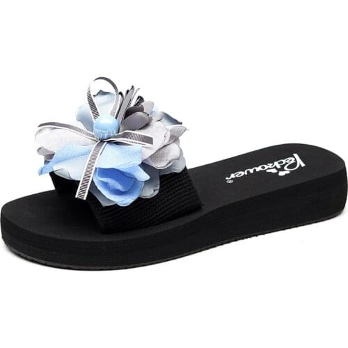 Women sandals summer flat pearl sandals flip flops rome shoes string bead slippers mujer gladiator sandalias sapatos femininos