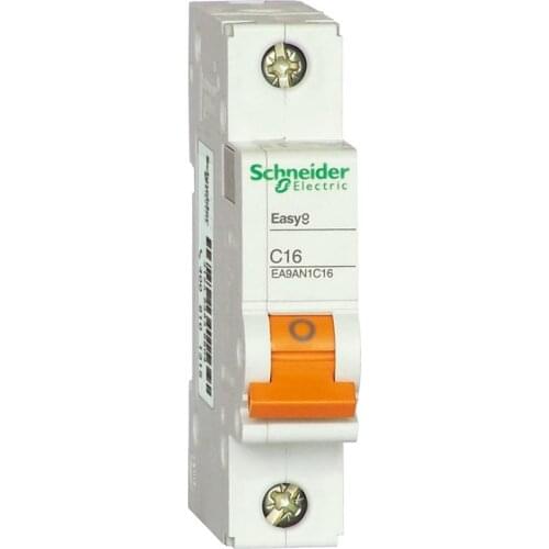 AC 1P 6A 10A 16A 20A 25A 32A 40A 50A 63A single input single output air switch single pole miniature circuit breaker 50Hz