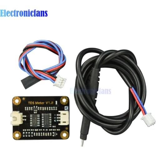 Water Conductivity Analog TDS Sensor Module Tester Liquid Detection Water Quality Monitoring Meter for Arduino DC 3.3-5.5V