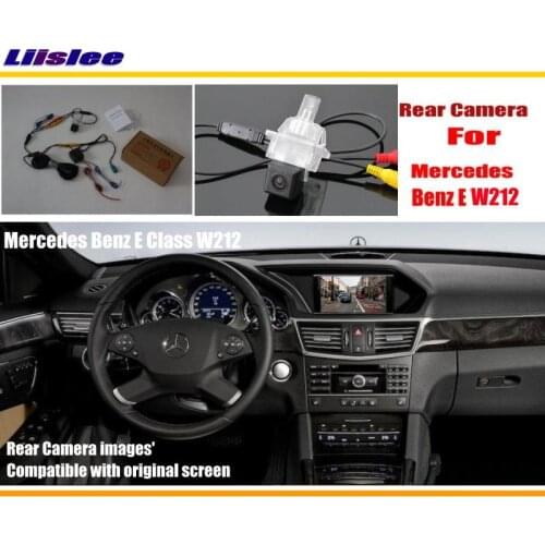 Car Parking Reverse Camera For Mercedes Benz E Class W212 2010~2015 Rear View Back Up CAM Compatible Original Screen Accessories