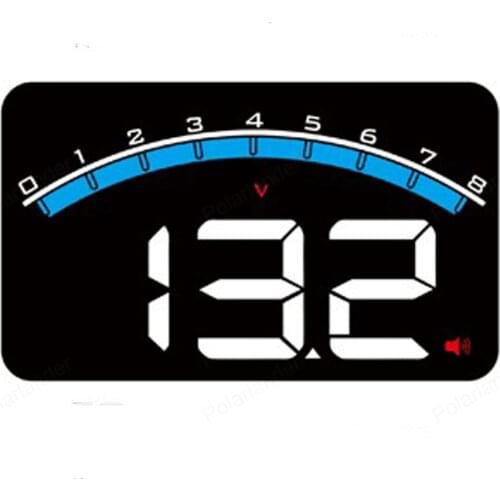 3 inch HDAuto M6 Car head up display Windshield Projector Smart Digital Speedmeter HUD Display With OBD2 and EUOBD
