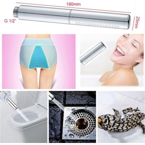 Two-in-one All Copper Hand Rain Shower Sprayer Portable Household Shower Head Set Douche Doccia Washing Supercharged Spray Gun