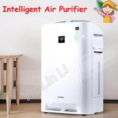 Intelligent Air Purifier 220V Smoke Dust Peculiar Smell Cleaner Air Cleaning Humidification Air Freshener for Home KC-BB30-W