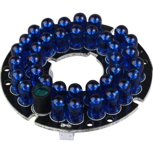 Infrared 36 IR LED Light Board for CCTV Security Cameras 850nm Night vision Diameter 54mm