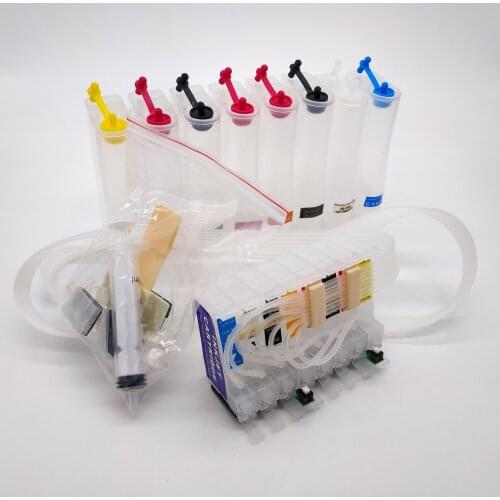 Empty continuous ink supply system for epson R1900 ( PE anti-corrosion pipeline) printer parts