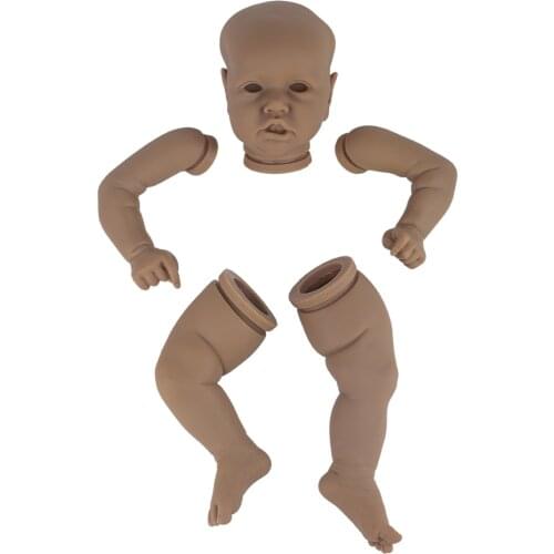 Maywaysky Realistic Bebe Reborn Doll Part Unpainted Unfinished DIY Baby